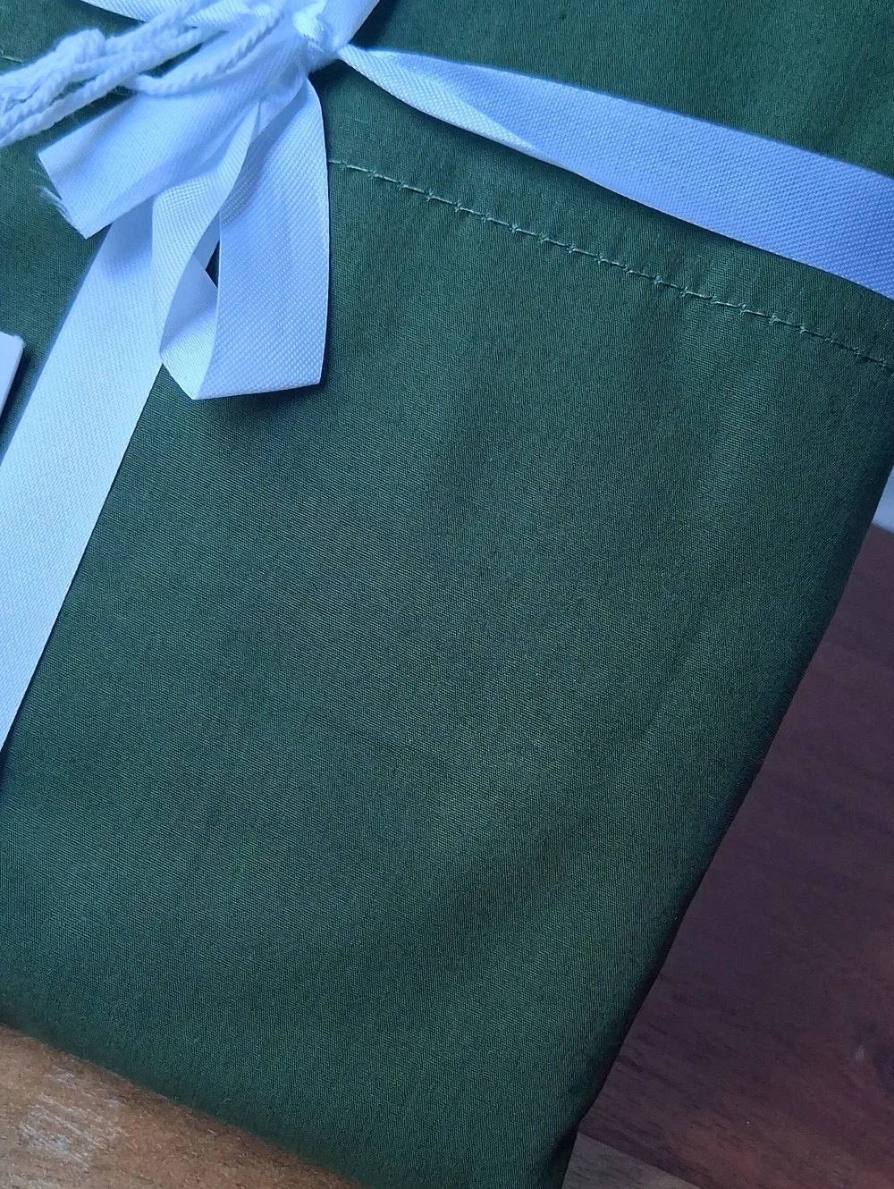 DOZ By Sijo Green Forest Pillowcase 100% Organic Cotton Percale Standard Queen